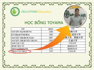 học bổng du học nhật bản