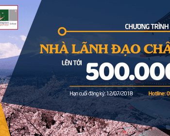 Chương trình học bổng du học nhật bản - Nhà lãnh đạo Châu Á