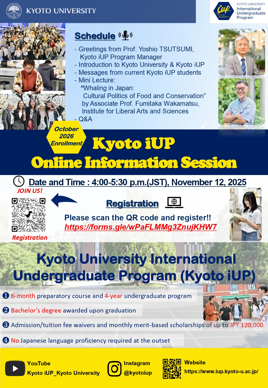 Hội thảo đại học Kyoto tuyển sinh chương trình iUP 