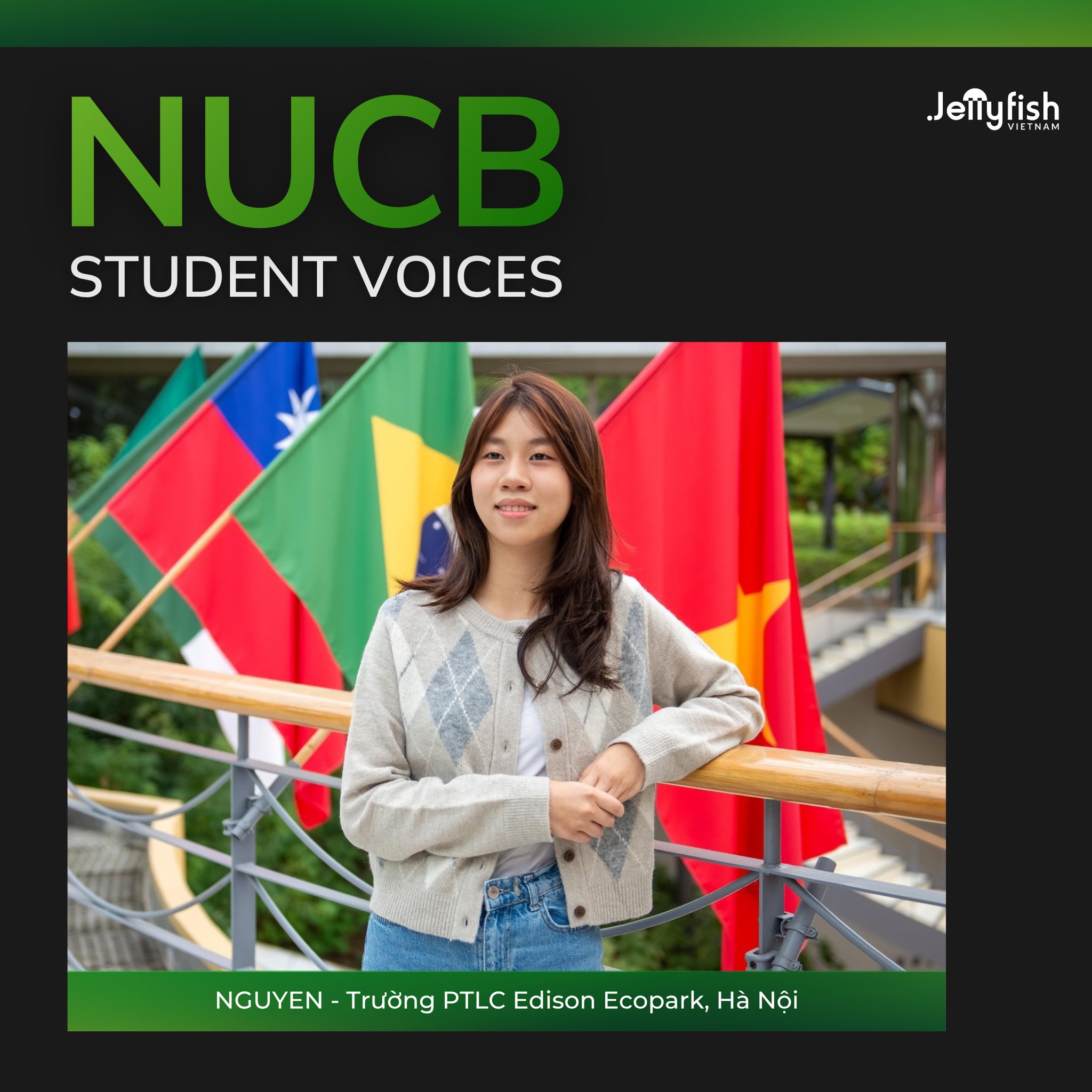Nguyen - Du học sinh Việt Nam đang theo học tại NUCB