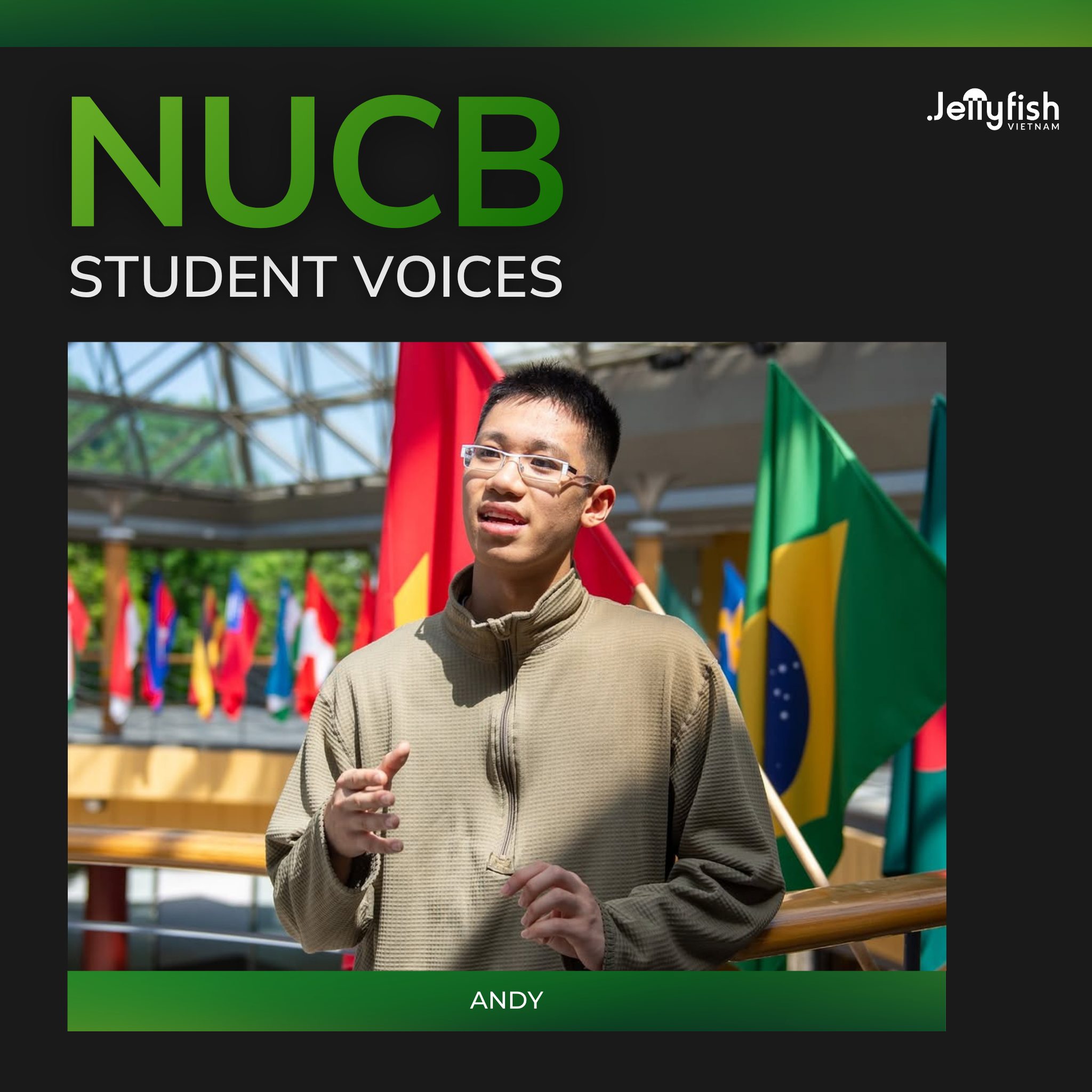 Andy - Du học sinh Việt Nam đang theo học tại NUCB
