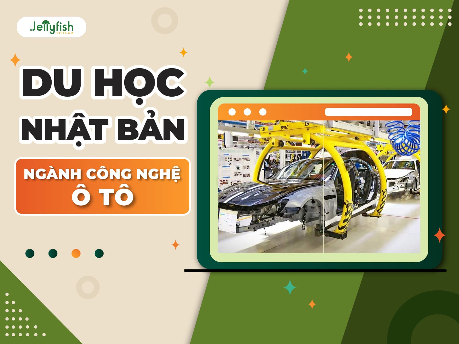 Du học Nhật Bản ngành Công nghệ ô tô