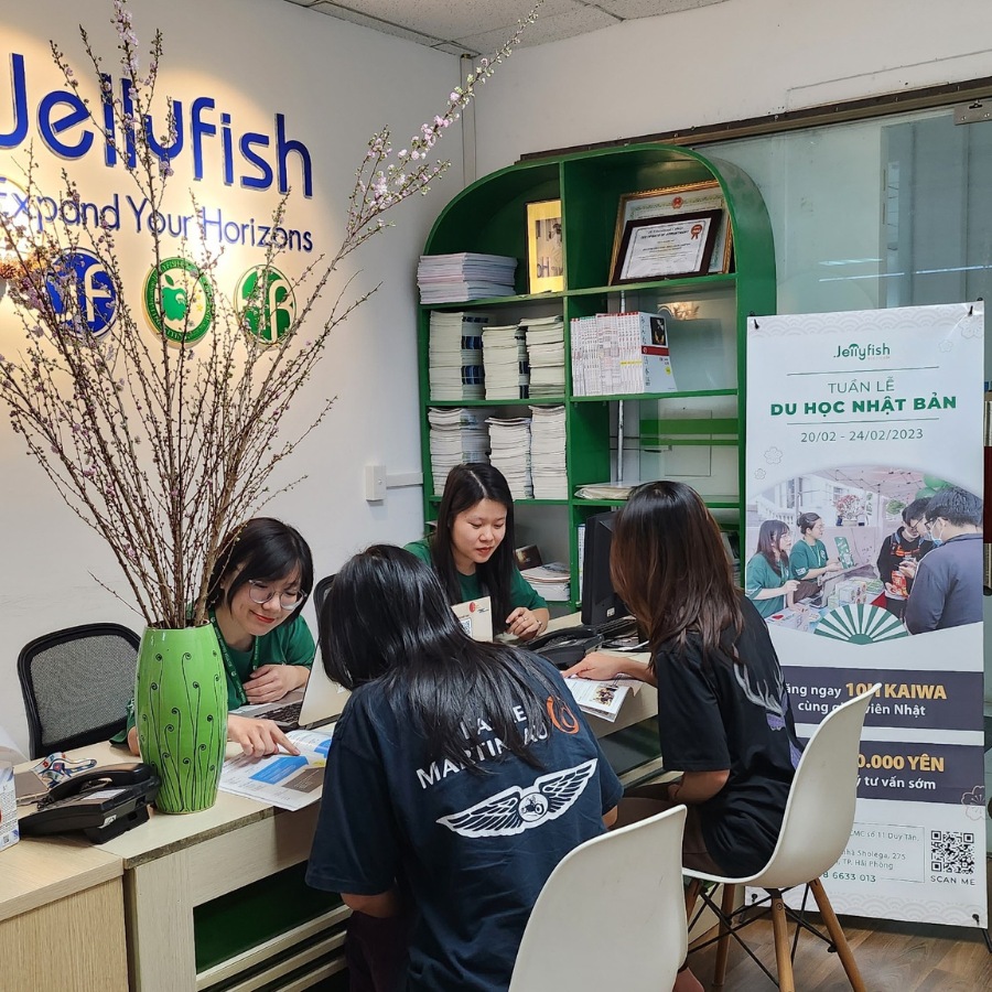 Tư vấn du học Nhật tại Jellyfish
