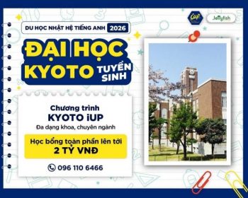Học bổng toàn phần Kyoto iup