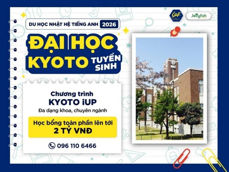 Học bổng toàn phần Kyoto iup