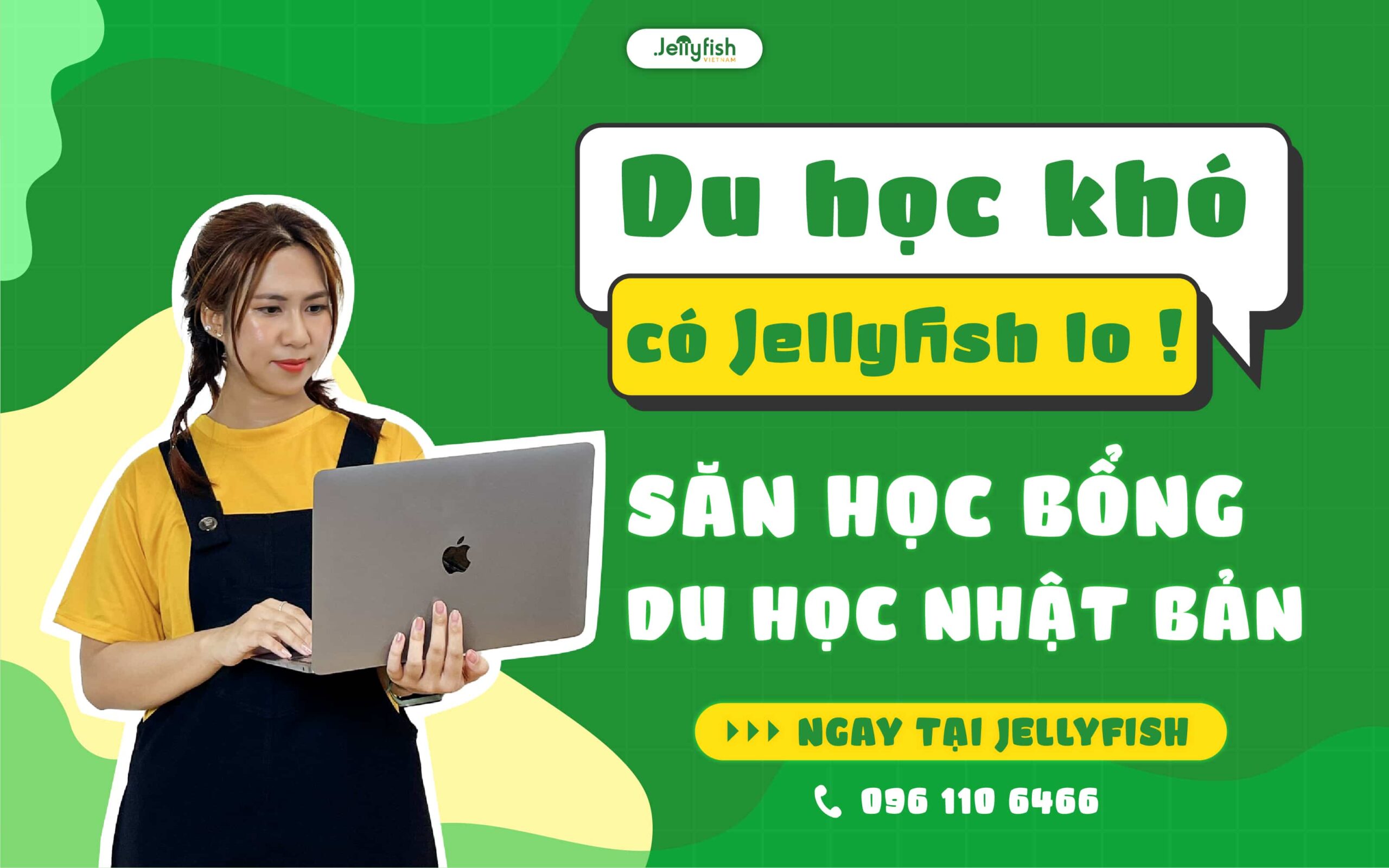 Săn học bổng du học Nhật Bản 2024-2025 tại Jellyfish