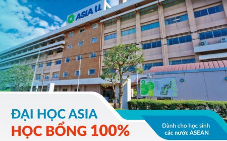 Đại học Asia tuyển sinh học bổng 100% dành cho học sinh khu vực ASEAN kỳ tháng 4/2022