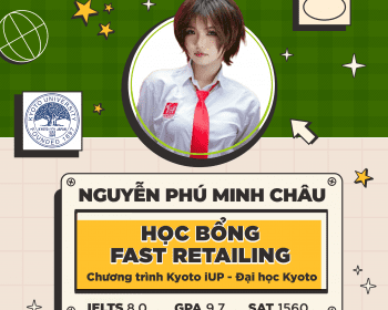 Học sinh Việt Nam đỗ Kyoto iUP 2025 với học bổng toàn phần