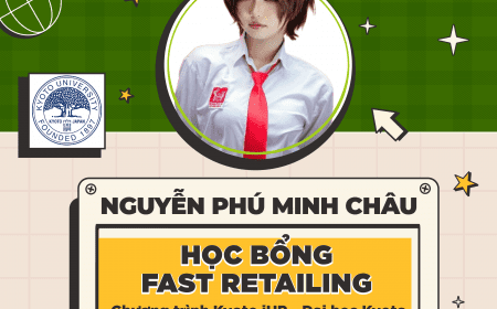 Học sinh Việt Nam đỗ Kyoto iUP 2025 với học bổng toàn phần