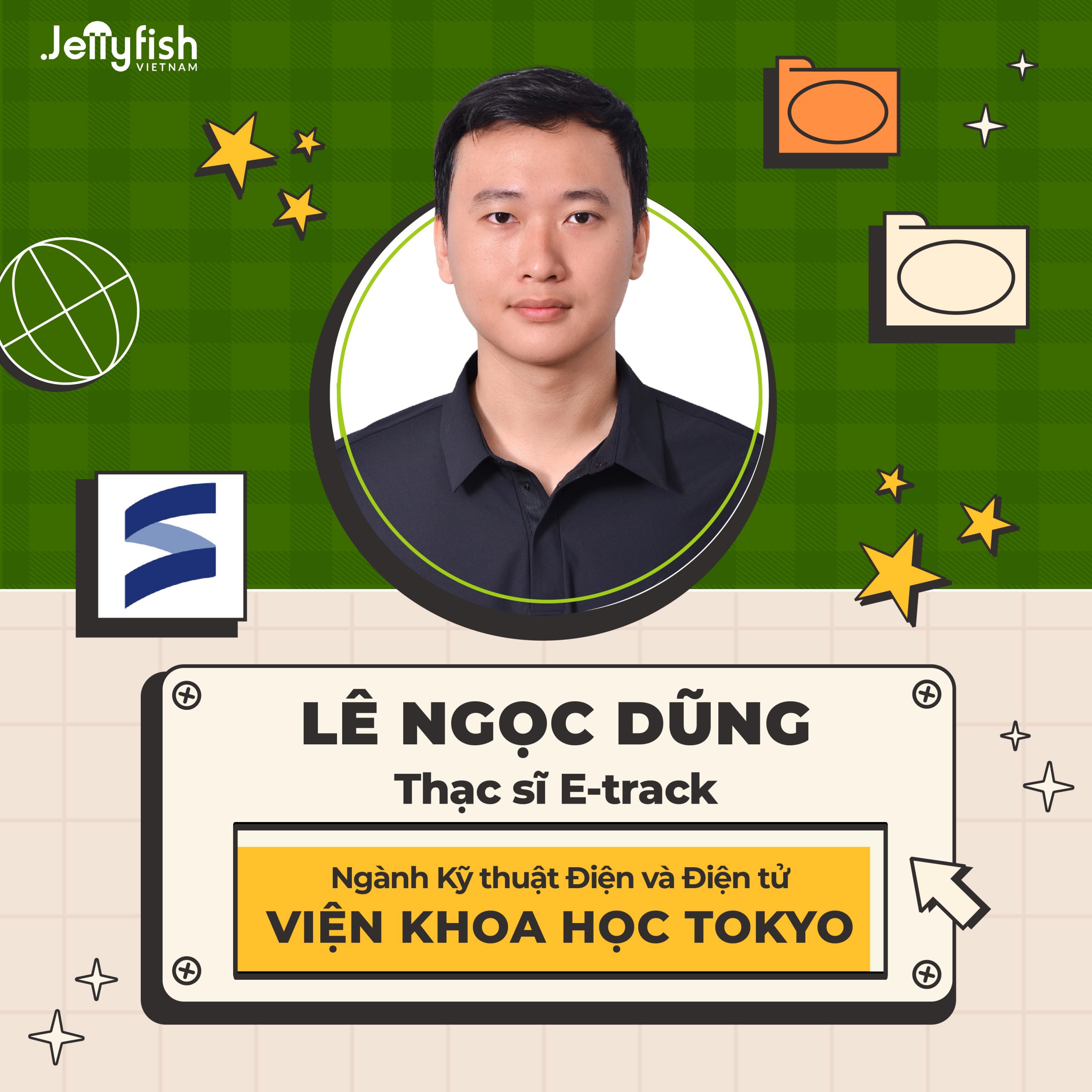 Thạc sĩ Etrack Viện Khoa học Tokyo