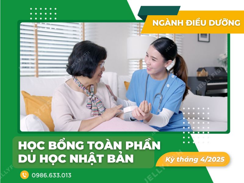 Học bổng toàn phần ngành điều dưỡng