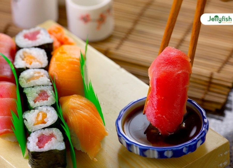 Cách ăn sushi Nhật Bản