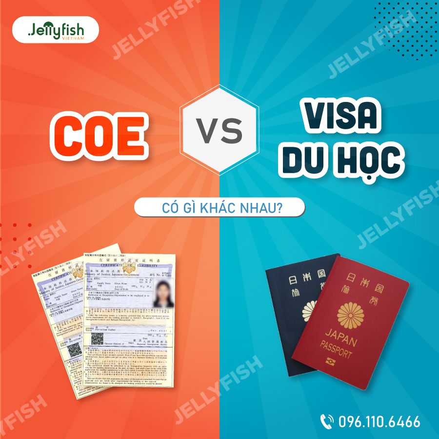 COE và Visa du học có gì khác nhau