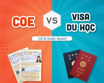 COE và Visa du học Nhật Bản có giống nhau?