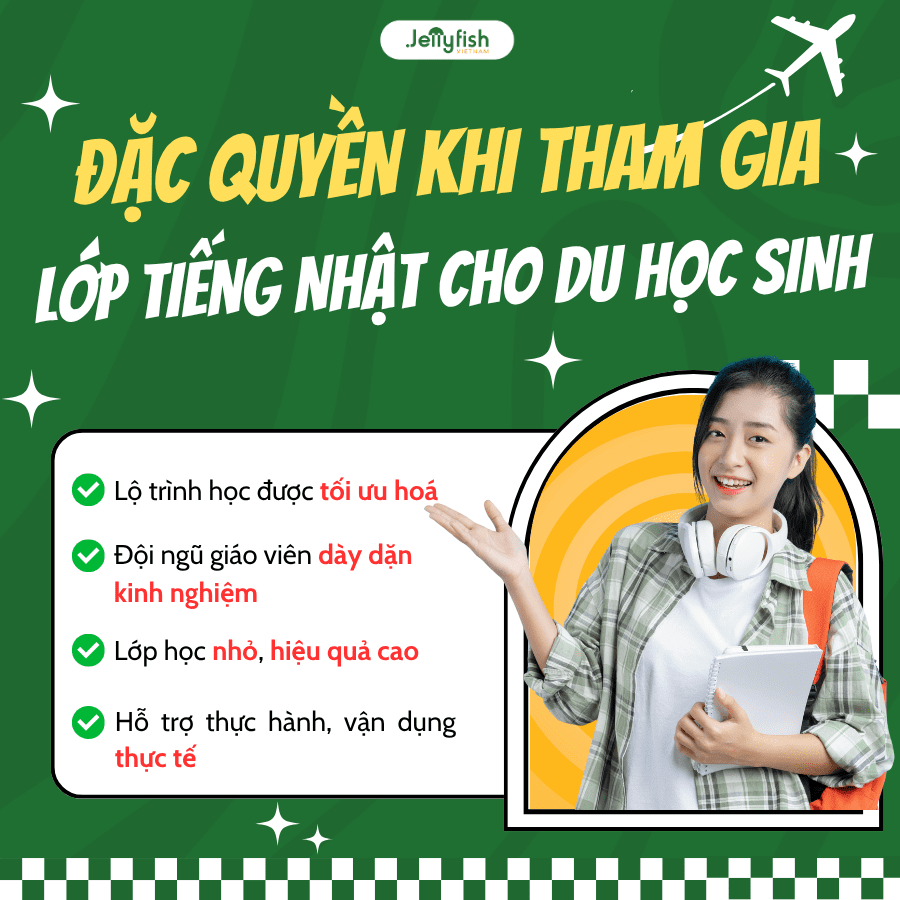 Lớp tiếng Nhật dành cho du học sinh tại Jellyfish Việt Nam Lớp tiếng Nhật dành cho du học sinh tại Jellyfish Việt Nam