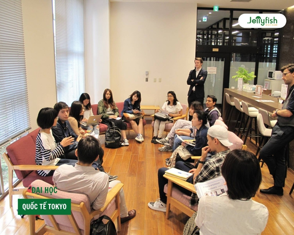 Trường là điểm đến lý tưởng nhất của các sinh viên quốc tế khi du học Nhật