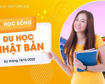 Học bổng du học Nhật Bản năm 2020