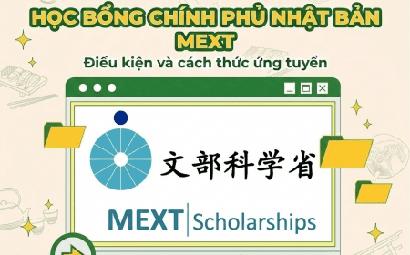 học bổng mext