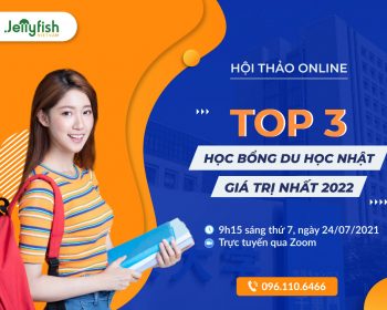 Hội thảo online: Tổng hợp 3 học bổng Nhật Bản 2022