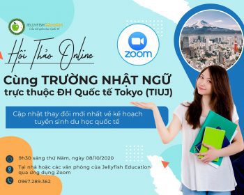 HỘI THẢO ONLINE VỚI TRƯỜNG NHẬT NGỮ TRỰC THUỘC ĐH QUỐC TẾ TOKYO