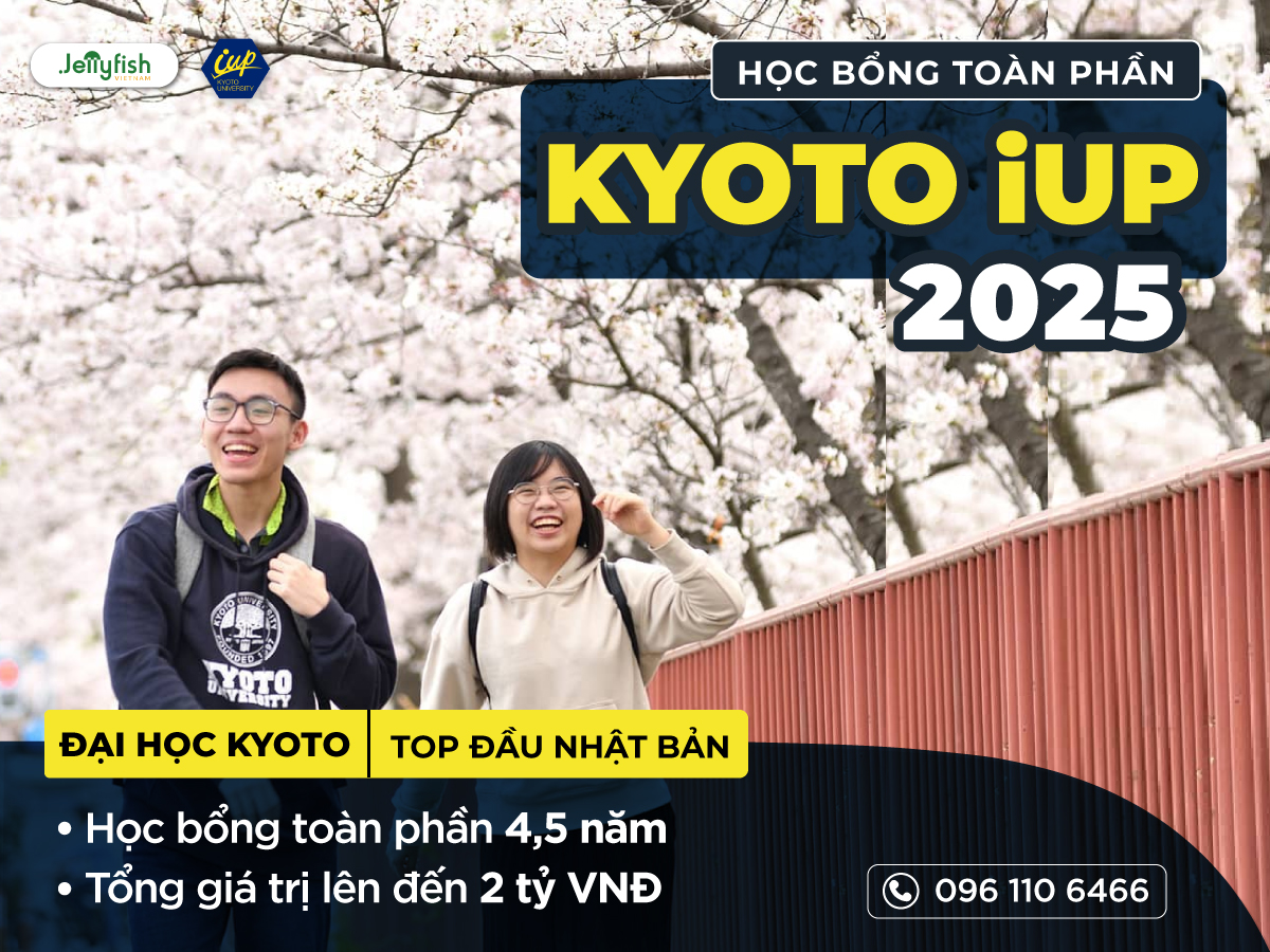 Học bổng Kyoto iUp năm 2025