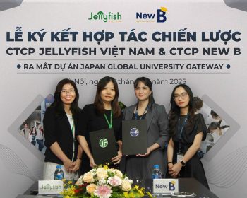 Lễ kí kết hợp tác công ty CP Jellyfish Việt Nam và công ty CP New B