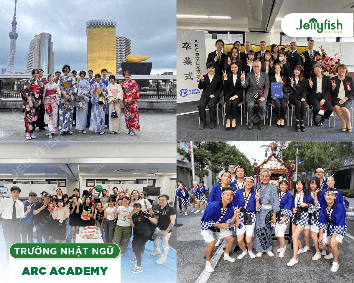 Cuộc sống tại Nhật ngữ ARC Academy