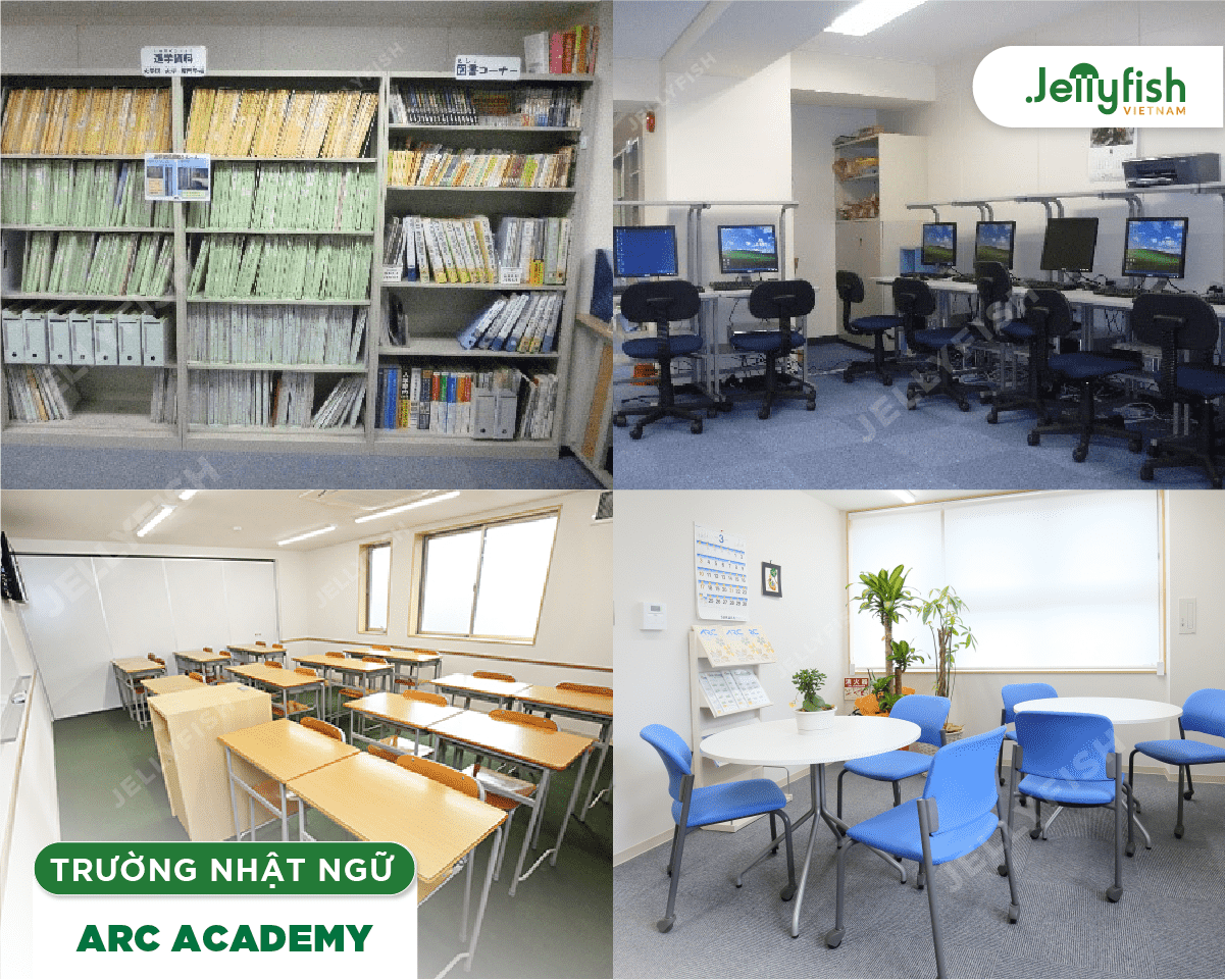 Cơ sở vật chất của Cuộc sống tại Nhật ngữ ARC Academy