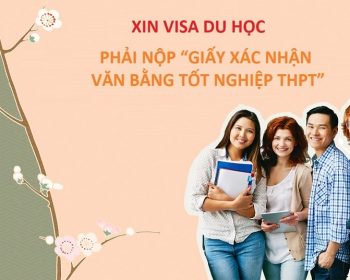 PHẢI NỘP “GIẤY XÁC NHẬN VĂN BẰNG TỐT NGHIỆP THPT” ĐỂ XIN VISA DU HỌC SANG CÁC TRƯỜNG TIẾNG NHẬT