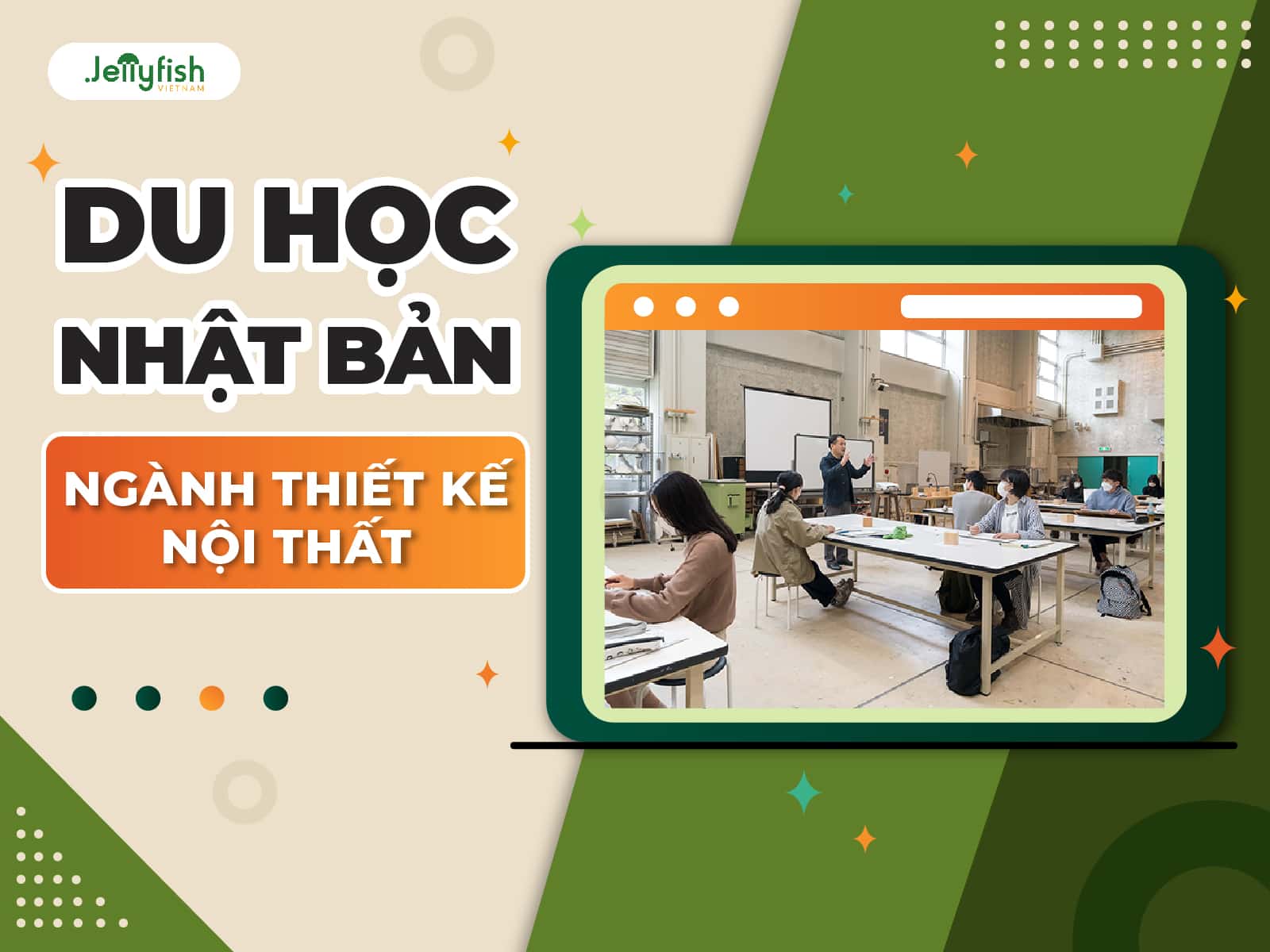 Du học Nhật Bản ngành Thiết kế nội thất