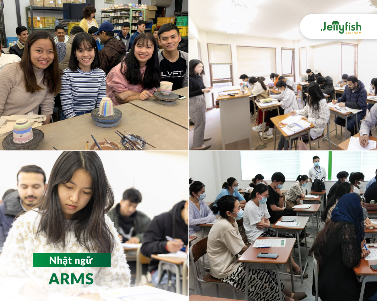 Học tập tại Nhật ngữ ARMS