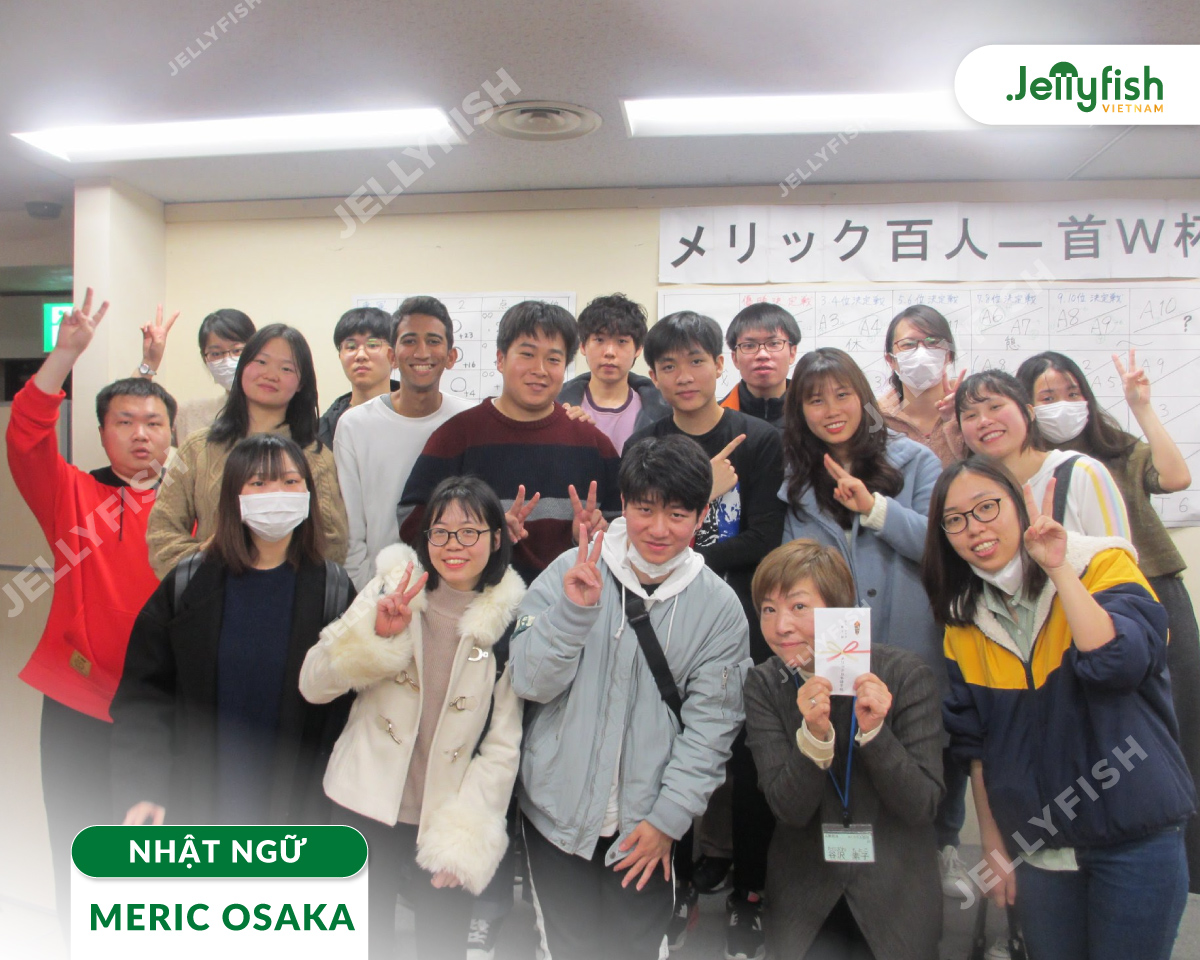 Trường Meric - một trong những trường Nhật ngữ tốt Nhất tại Osaka